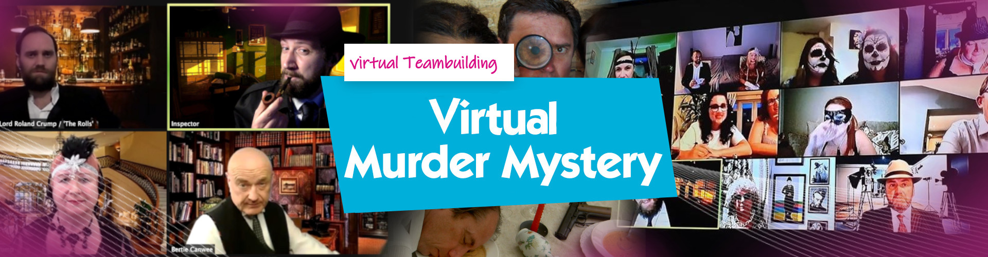 Virtual Murder Mystery Party - The Murder Mystery Co.